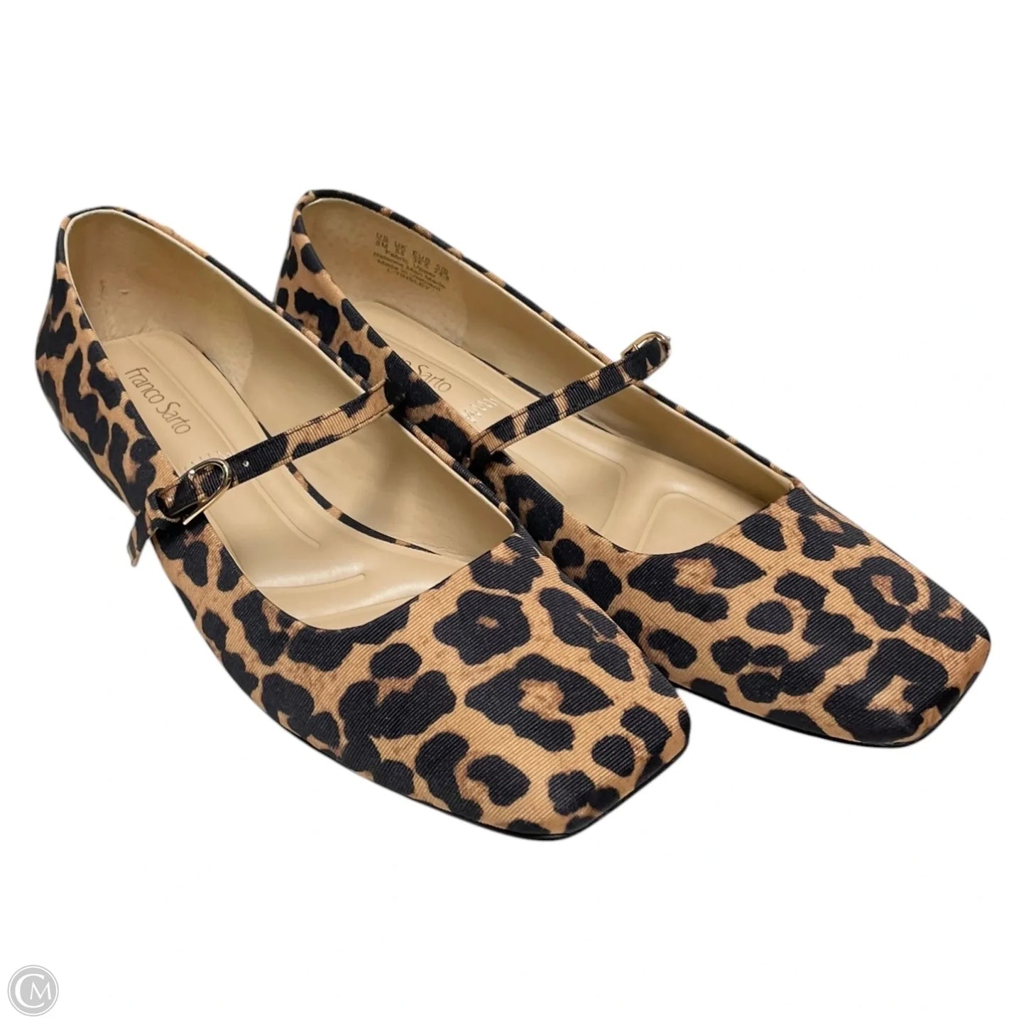 Shoes Flats By Franco Sarto In Animal Print, Size: 8
