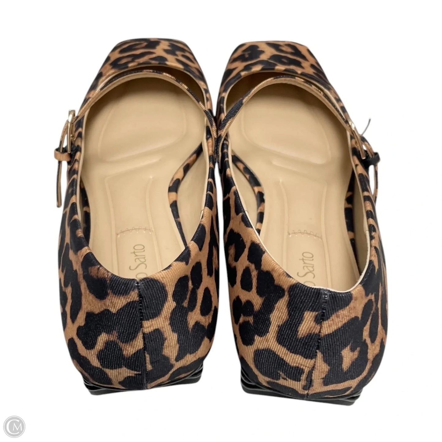 Shoes Flats By Franco Sarto In Animal Print, Size: 8