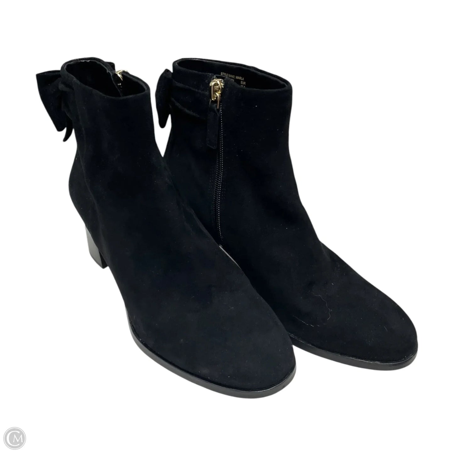 Boots Designer By Kate Spade In Black, Size: 7