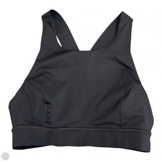Athletic Bra By Lululemon In Black, Size: M