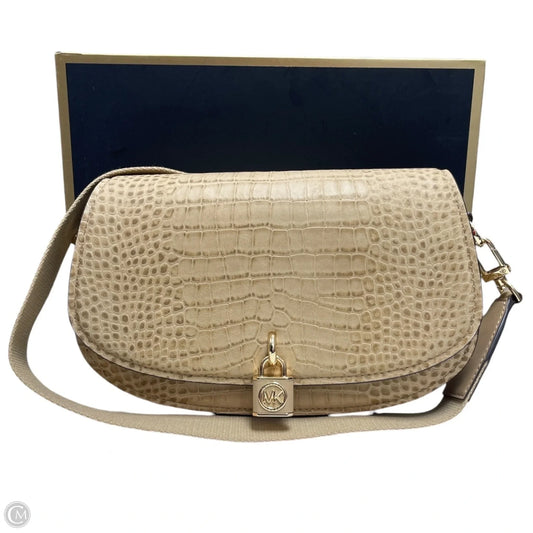 Crossbody Leather By Michael By Michael Kors, Size: Medium