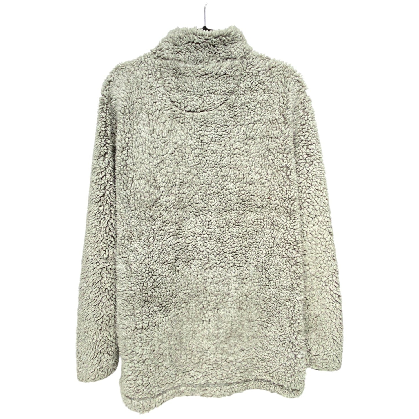 Jacket Faux Fur & Sherpa By Simply Southern In Grey, Size: Xl