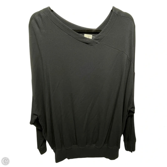 Top Long Sleeve Basic By Cabi In Black, Size: S