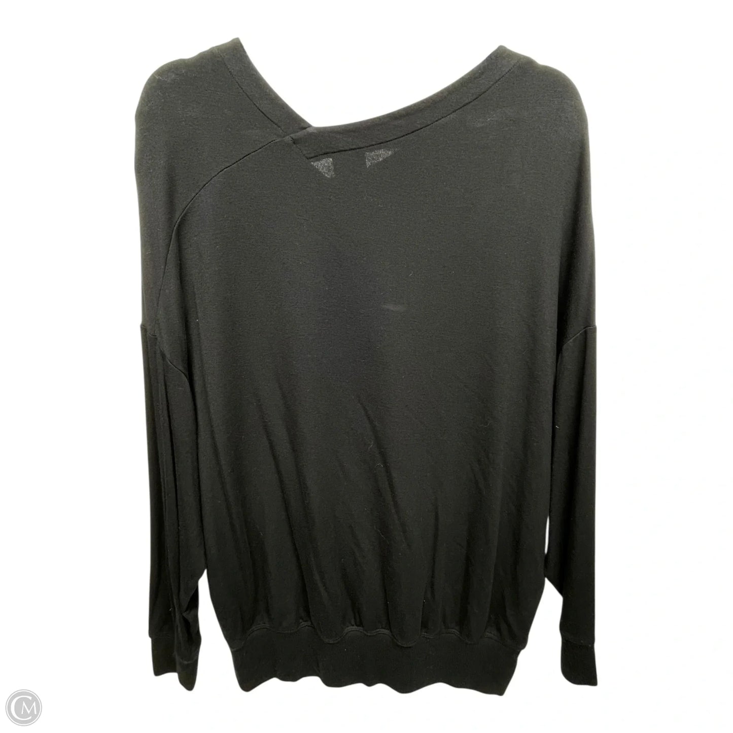 Top Long Sleeve Basic By Cabi In Black, Size: S