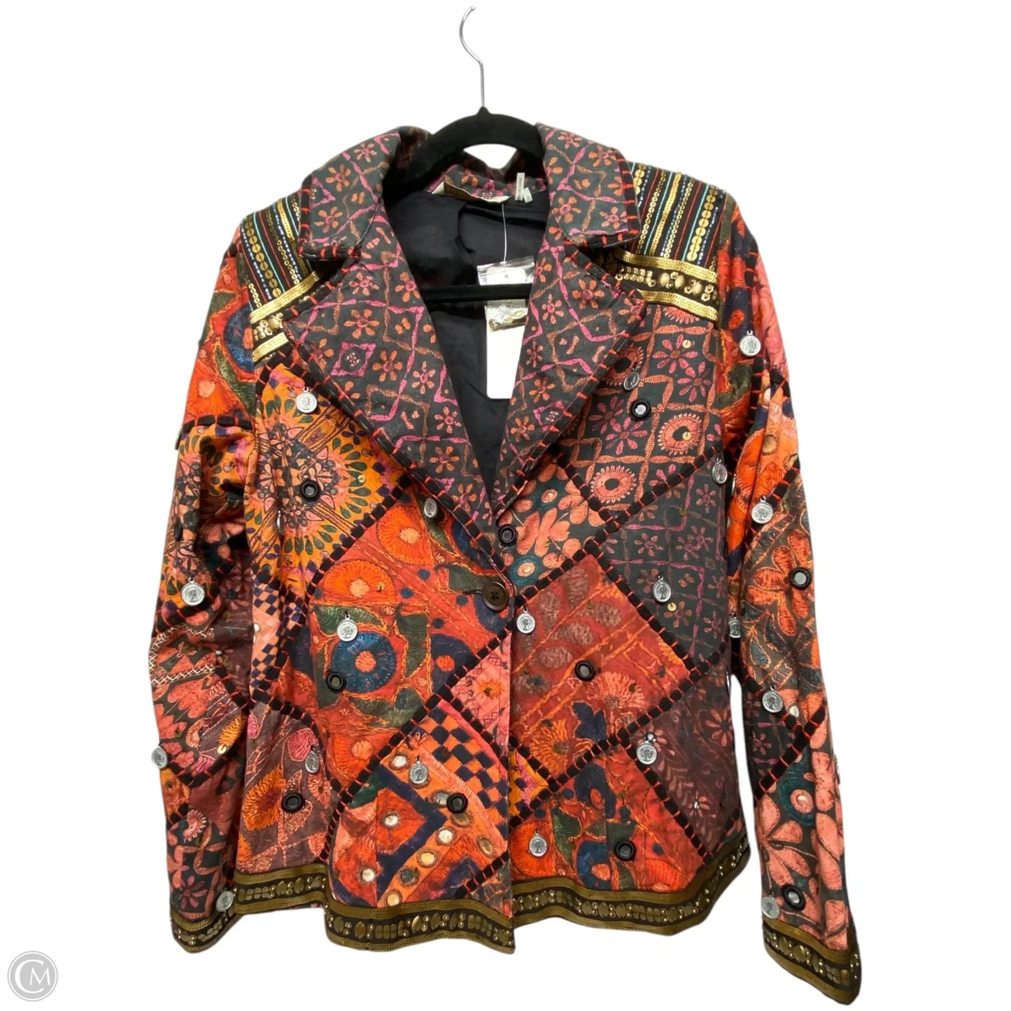 Jacket Other By Soft Surroundings In Multi-colored, Size: S