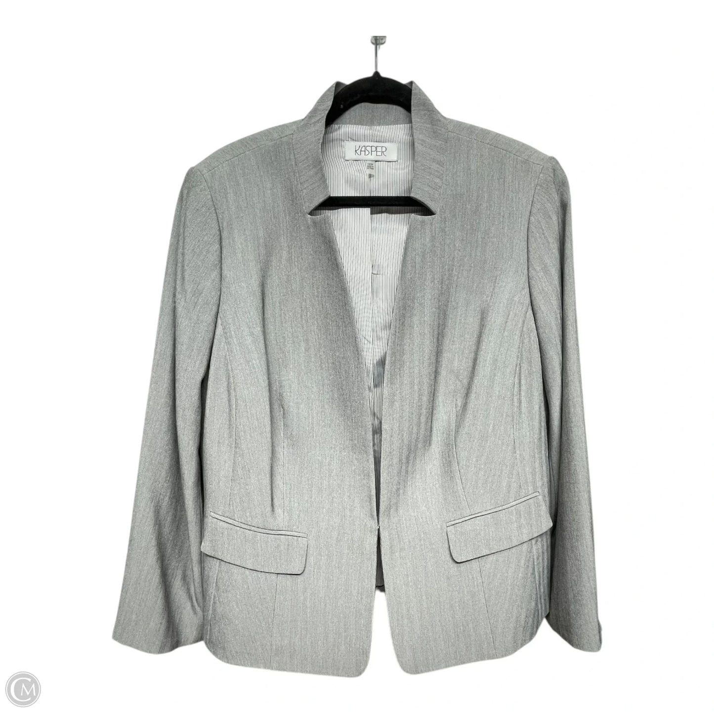 Blazer By Kasper In Grey, Size: 16