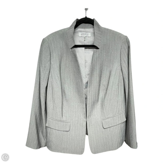 Blazer By Kasper In Grey, Size: 16