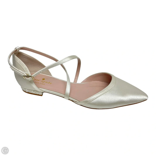 Shoes Designer By Kate Spade In Ivory, Size: 6.5