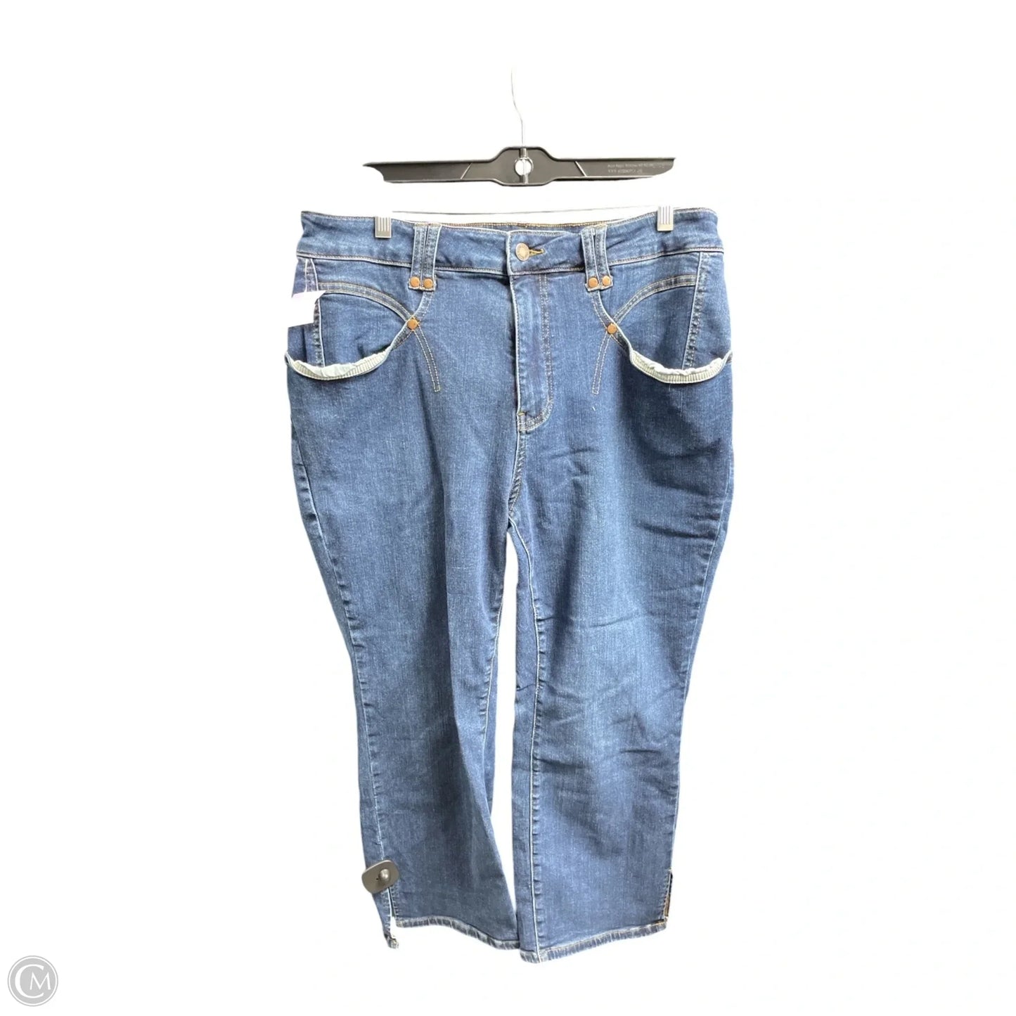 Jeans Straight By Judy Blue In Blue, Size: 18