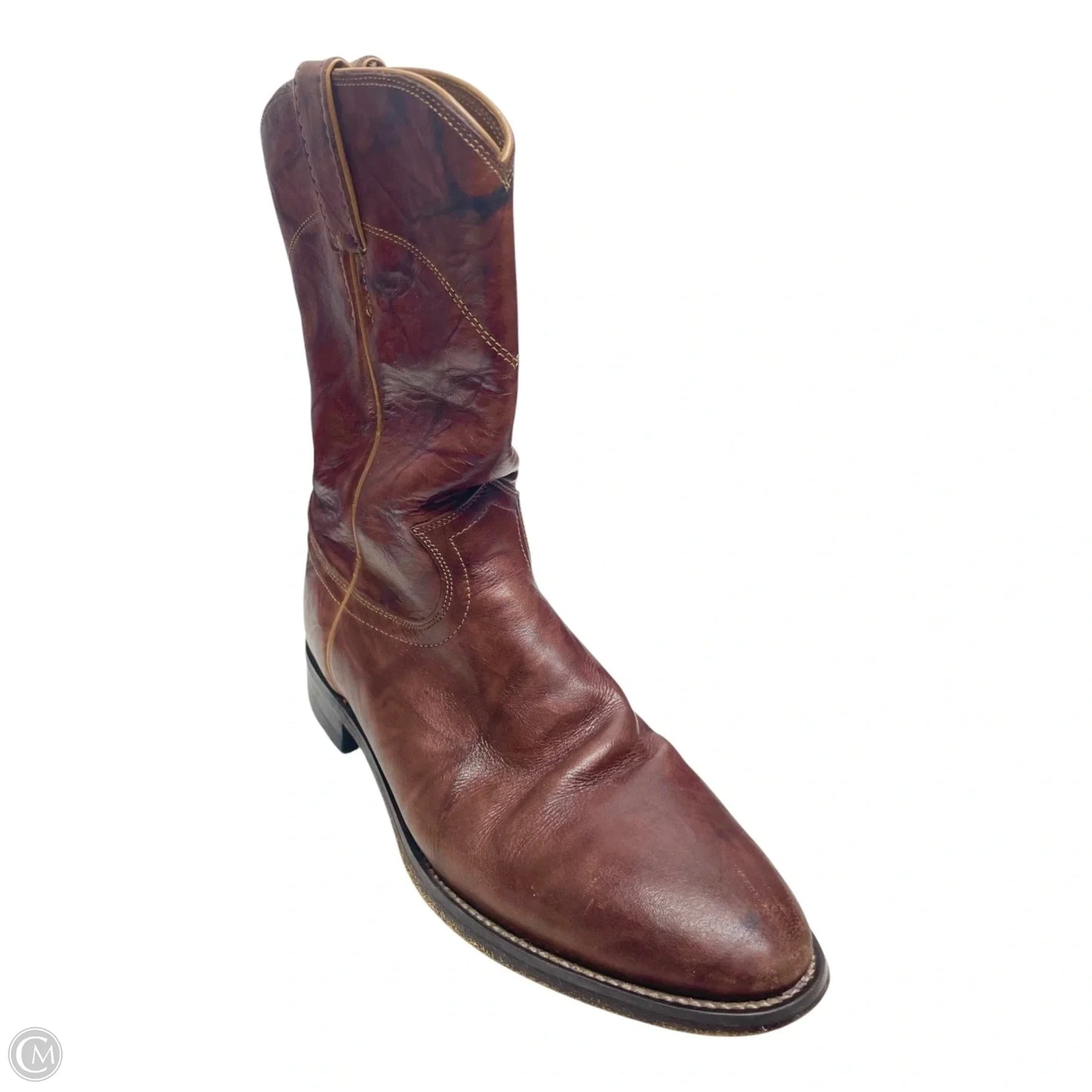 Boots Western By Justin In Brown, Size: 7