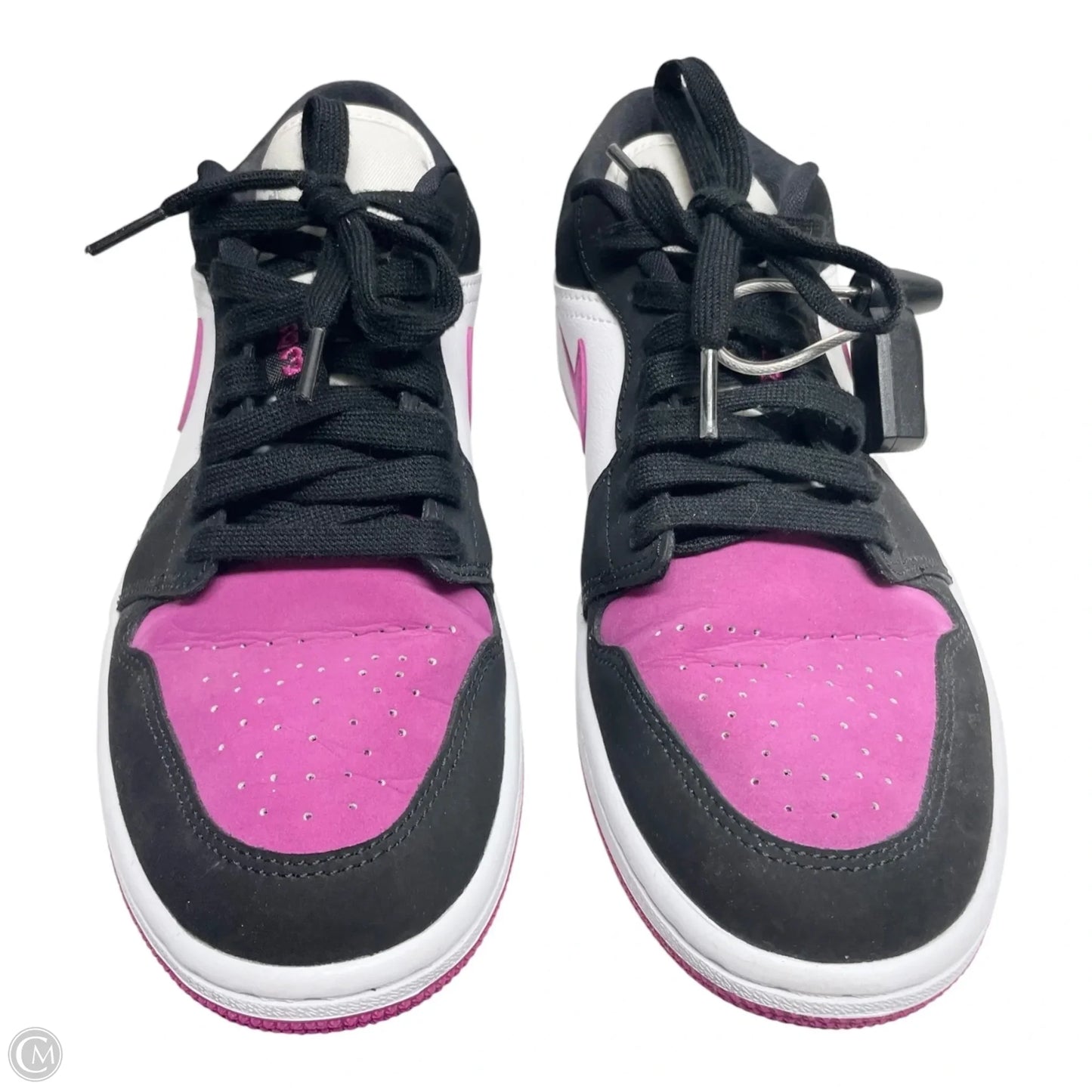 Shoes Luxury Designer By Jordan In Black & Purple, Size: 8