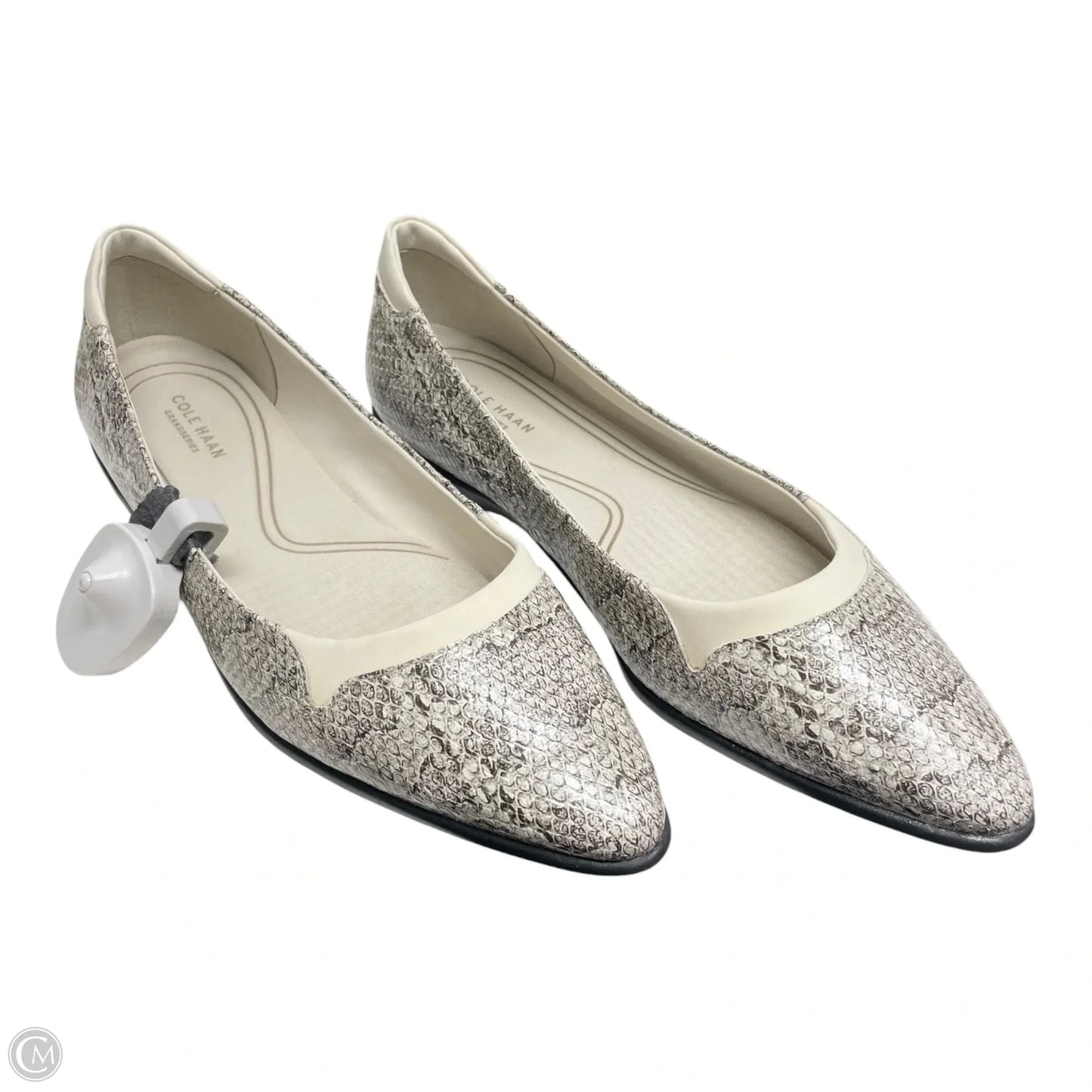 Shoes Flats By Cole-haan In Snakeskin Print, Size: 9