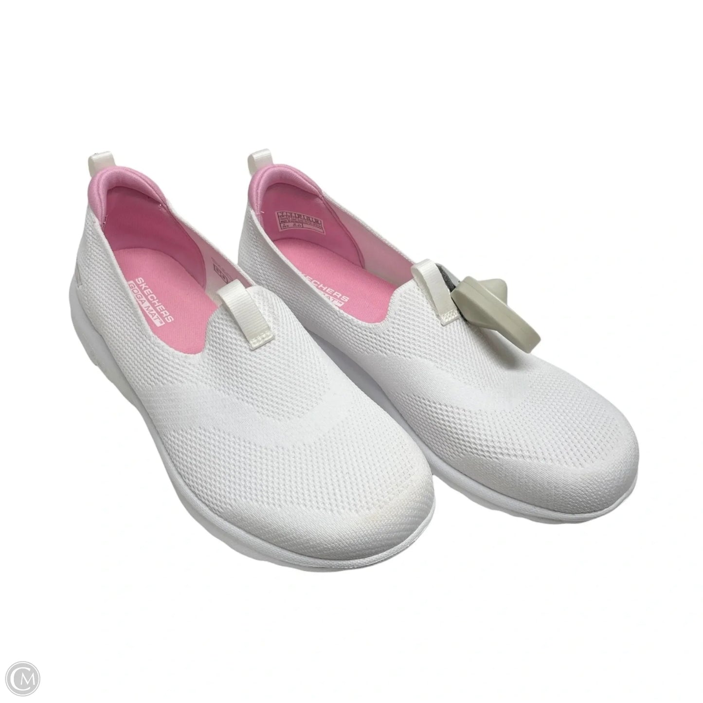 Shoes Athletic By Skechers In White, Size: 7