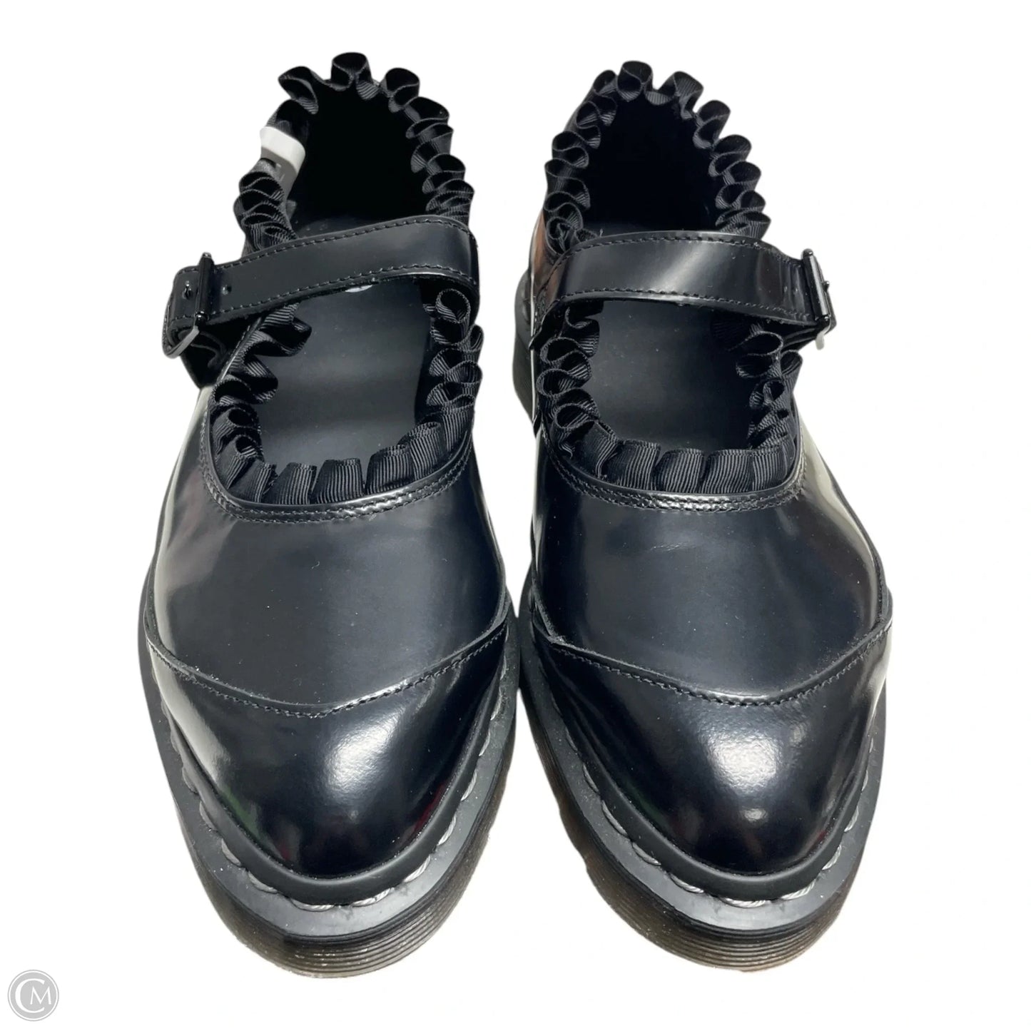Shoes Flats By Dr Martens In Black, Size: 8