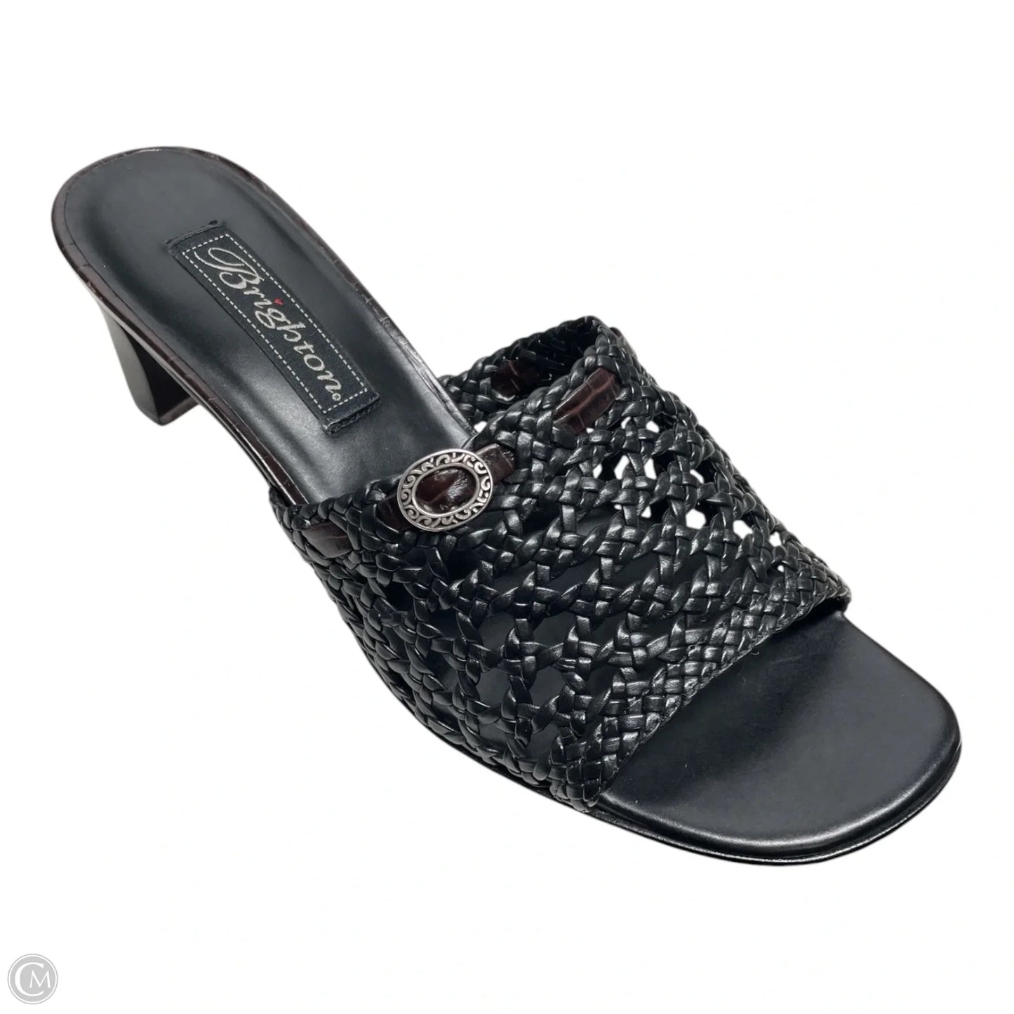 Sandals Heels Block By Brighton In Black, Size: 7