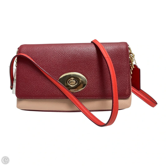 Crossbody Designer By Coach, Size: Small