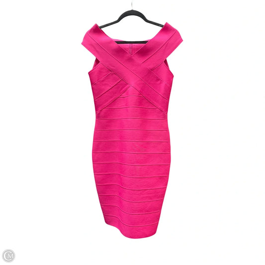 Dress Casual Short By Nicole By Nicole Miller In Pink, Size: S