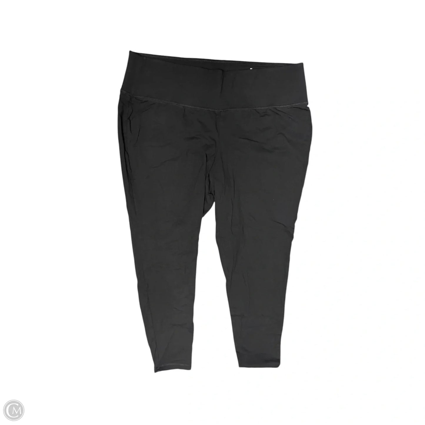Athletic Leggings By Livi Active In Black, Size: 3x