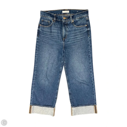Jeans Wide Leg By Loft In Blue, Size: 4