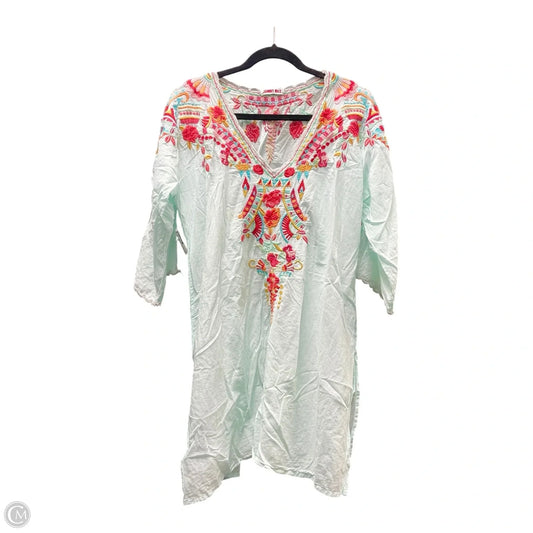 Tunic Designer By Johnny Was In Multi-colored, Size: L