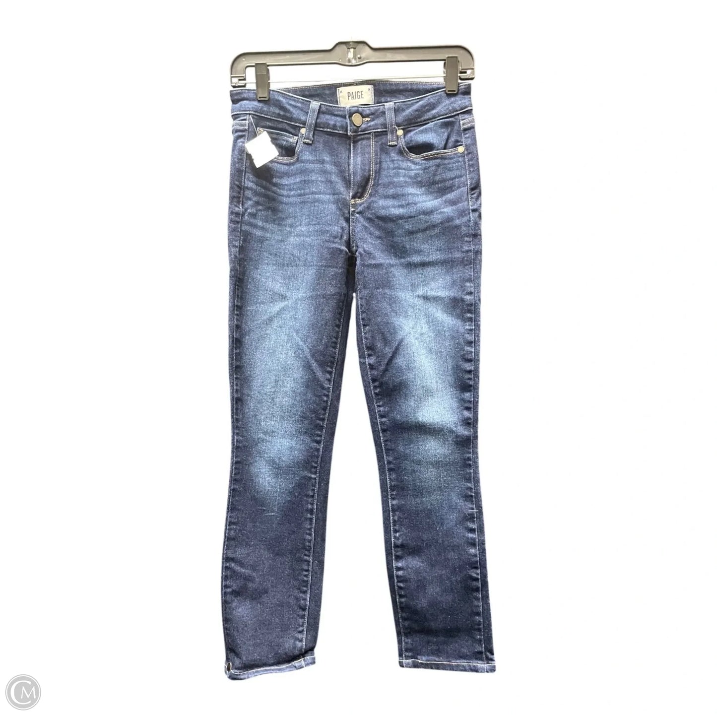 Jeans Skinny By Paige In Blue, Size: 2