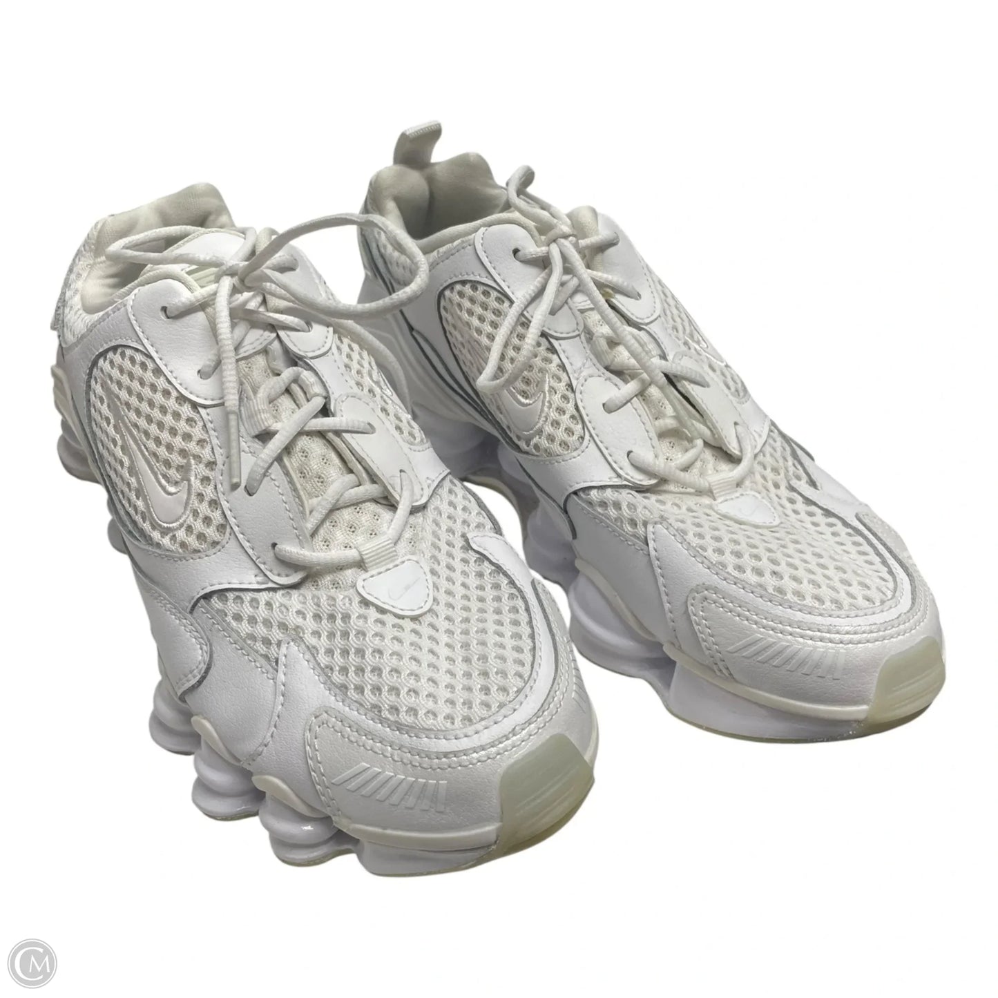 Shoes Athletic By Nike In White, Size: 9.5