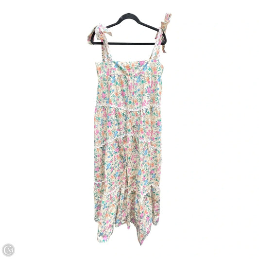 Dress Casual Maxi By Cma In Floral Print, Size: L