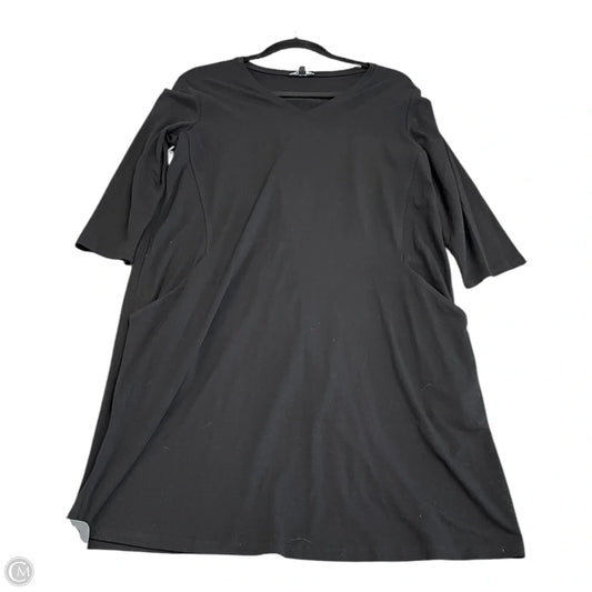 Dress Casual Short By Eileen Fisher In Black, Size: S