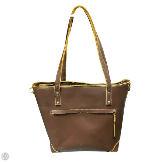 Tote Leather By THE LEATHER FARM, Size: Large