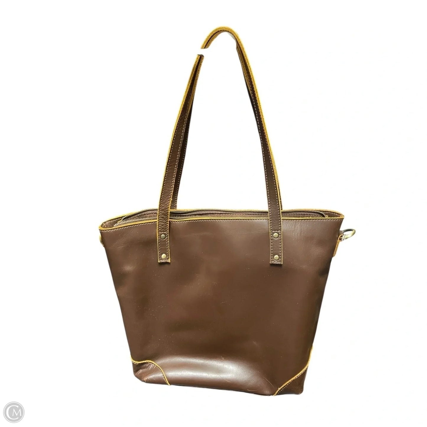 Tote Leather By THE LEATHER FARM, Size: Large