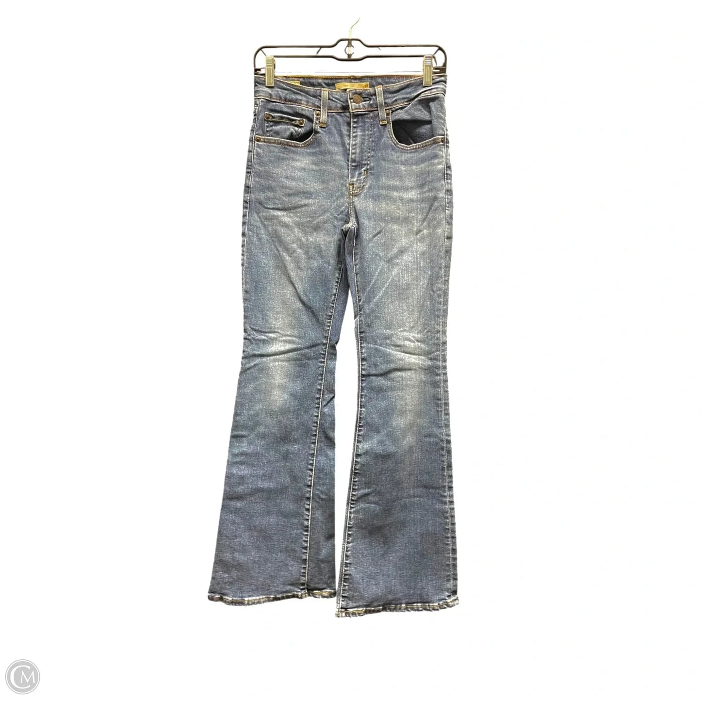 Jeans Flared By Levis In Blue, Size: 4
