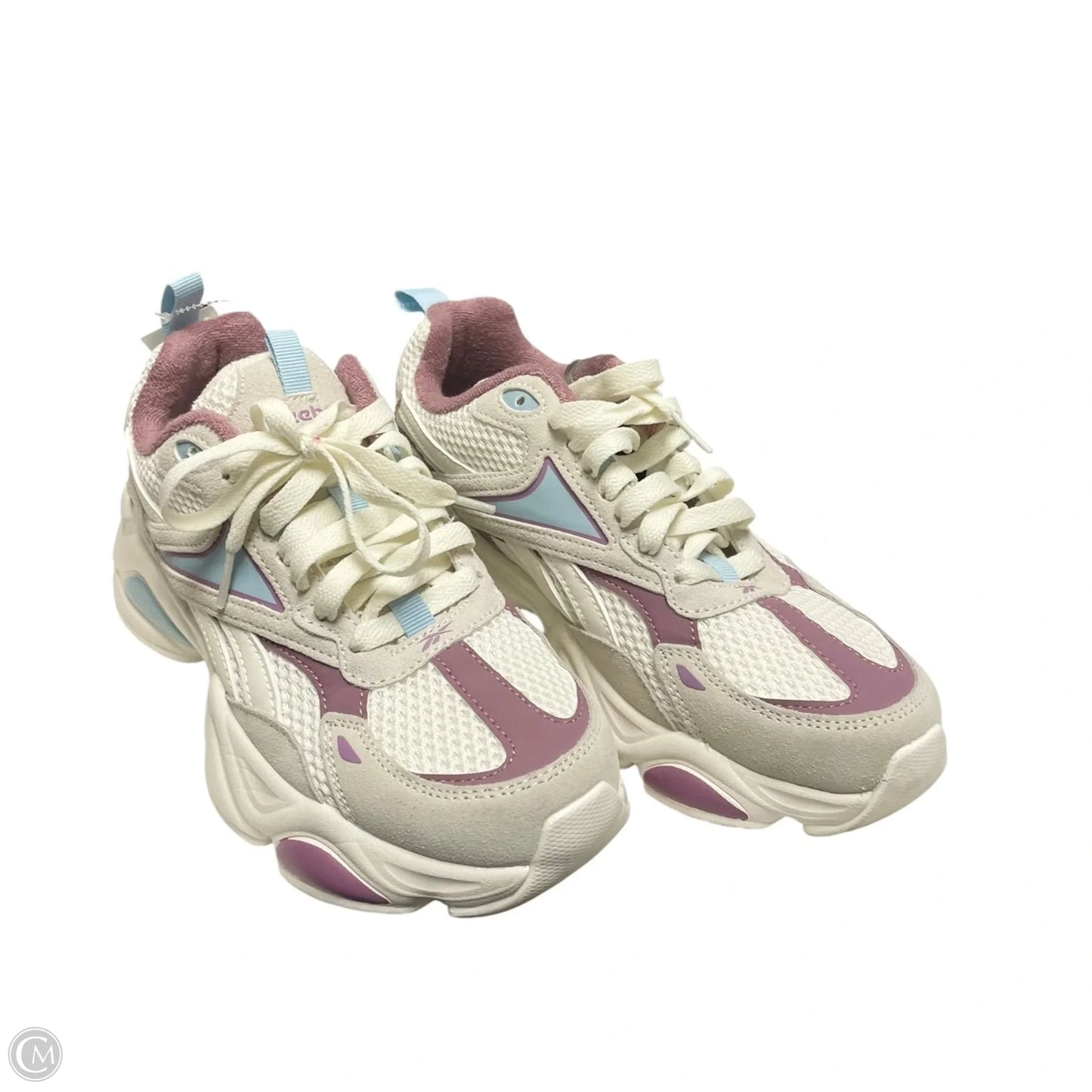 Shoes Sneakers By Reebok In Blue & Purple, Size: 8