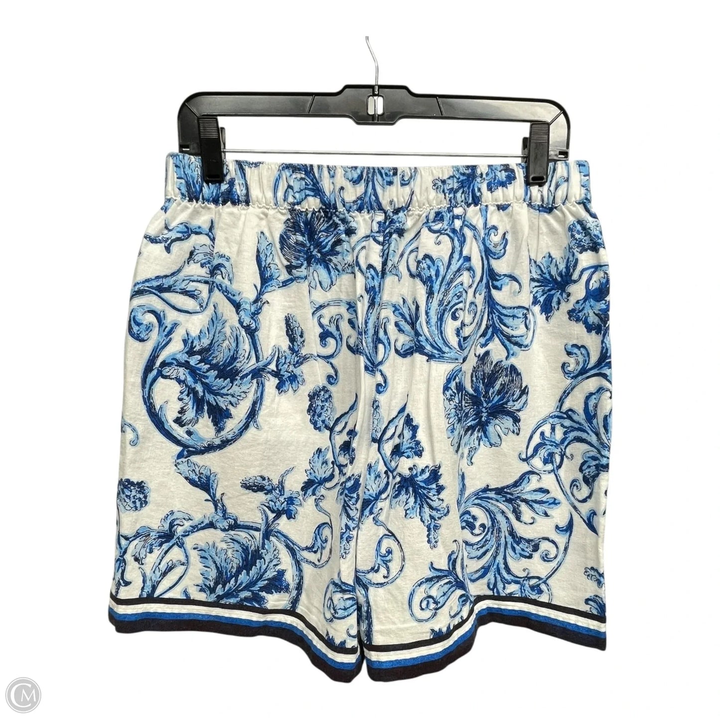 Shorts By Loft In Blue & White, Size: M