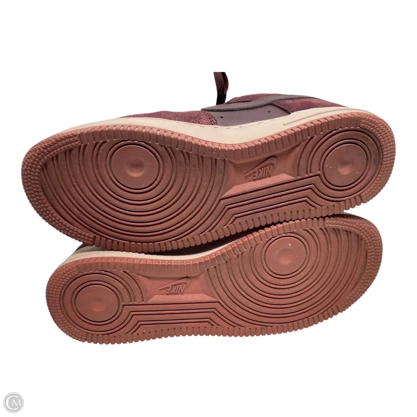 Shoes Sneakers By Nike In Maroon, Size: 10