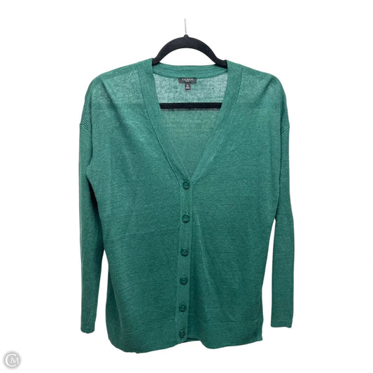 Cardigan By Talbots In Green, Size: Sp