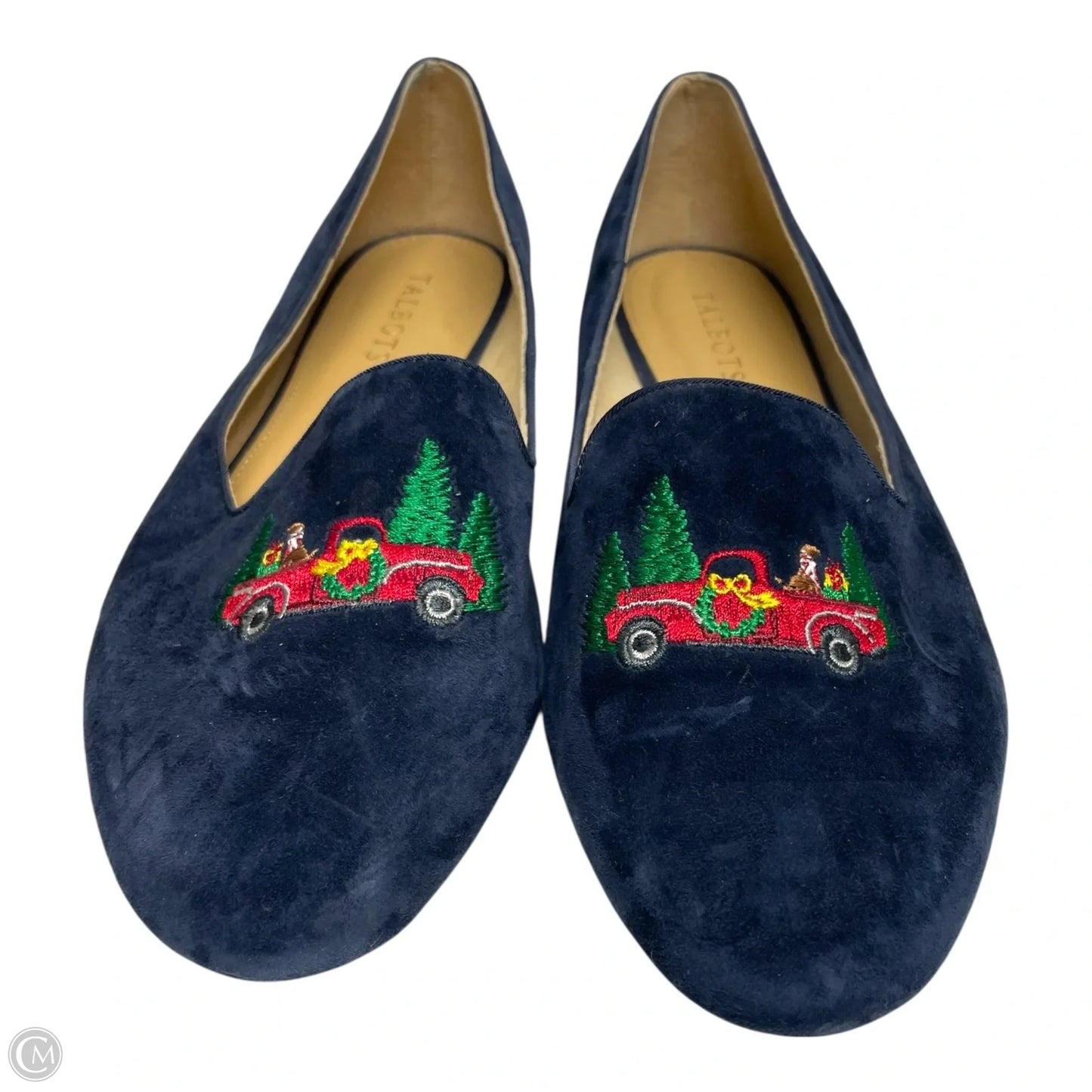 Shoes Flats By Talbots In Navy, Size: 8.5