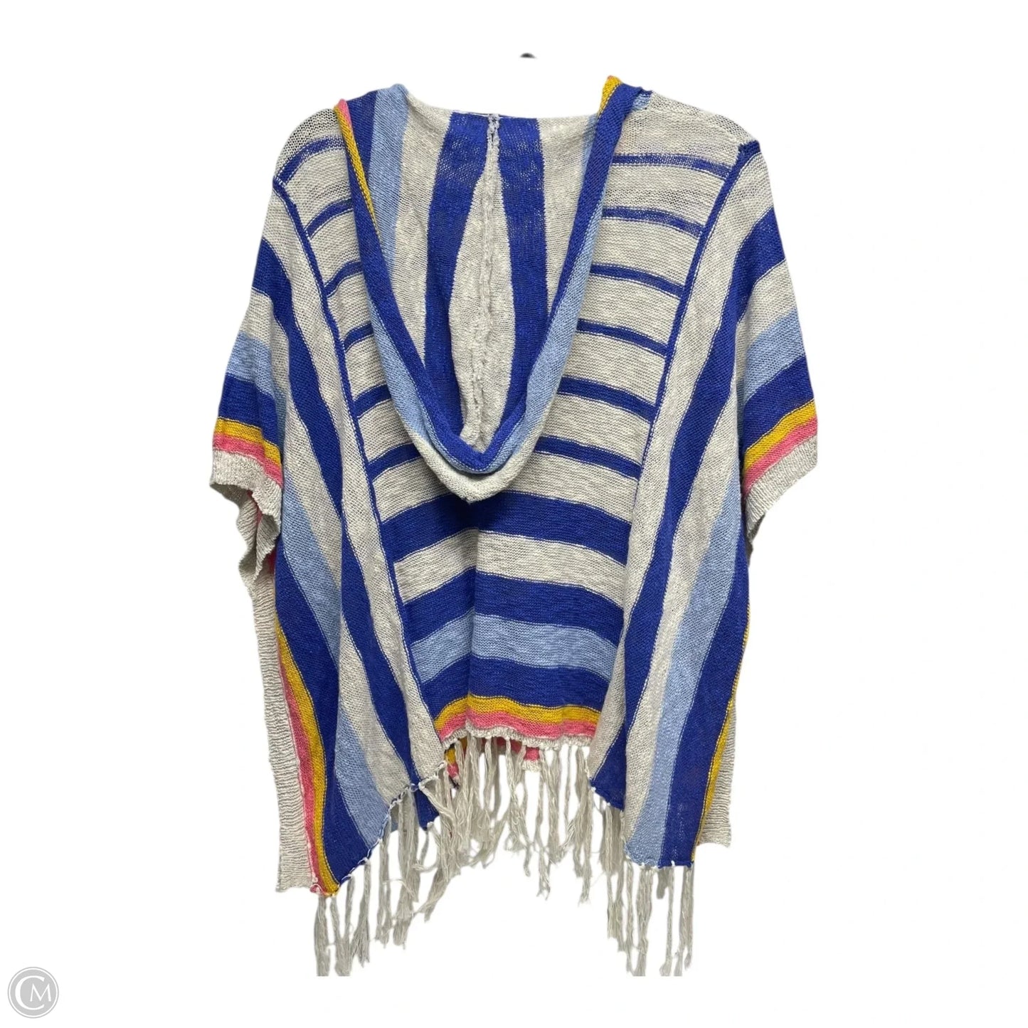Poncho By Jodifl In Striped Pattern, Size: M