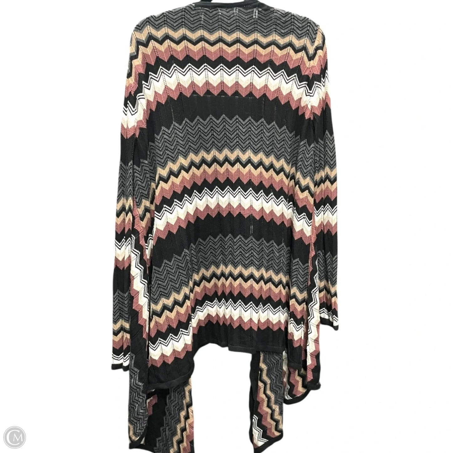 Cardigan By Avenue In Multi-colored, Size: 2x