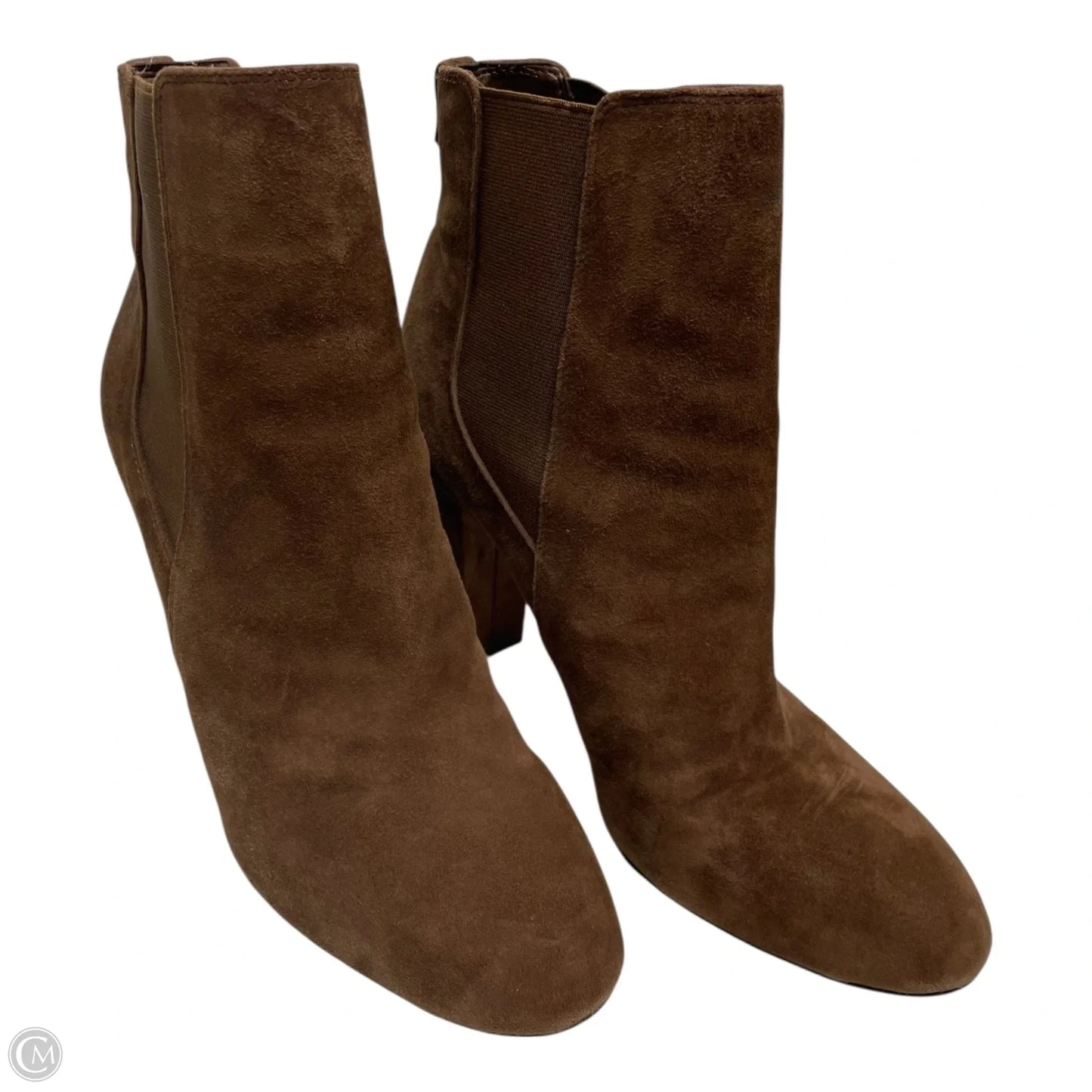 Boots Ankle Heels By Sam Edelman In Brown, Size: 10