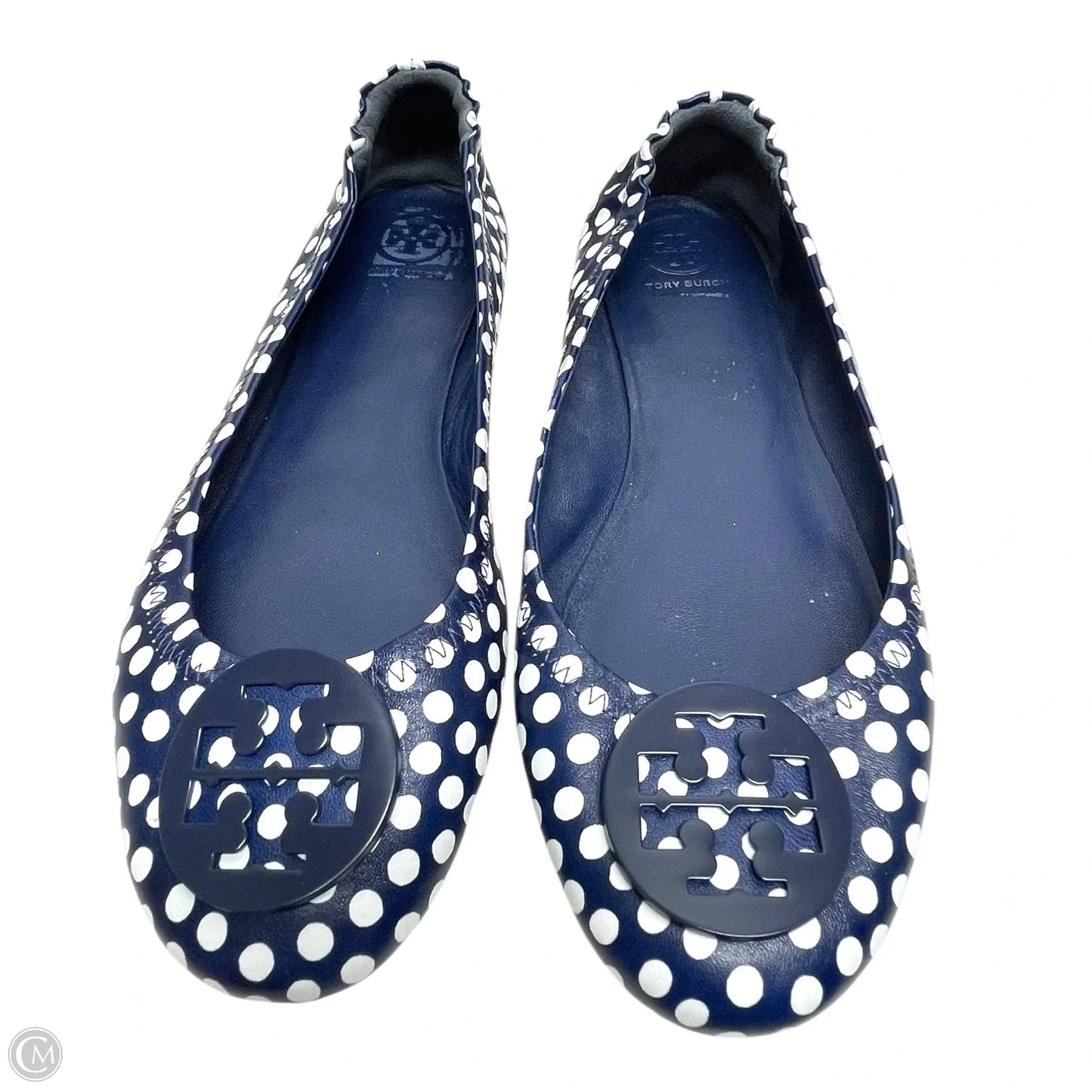 Shoes Designer By Tory Burch In Polkadot Pattern, Size: 9