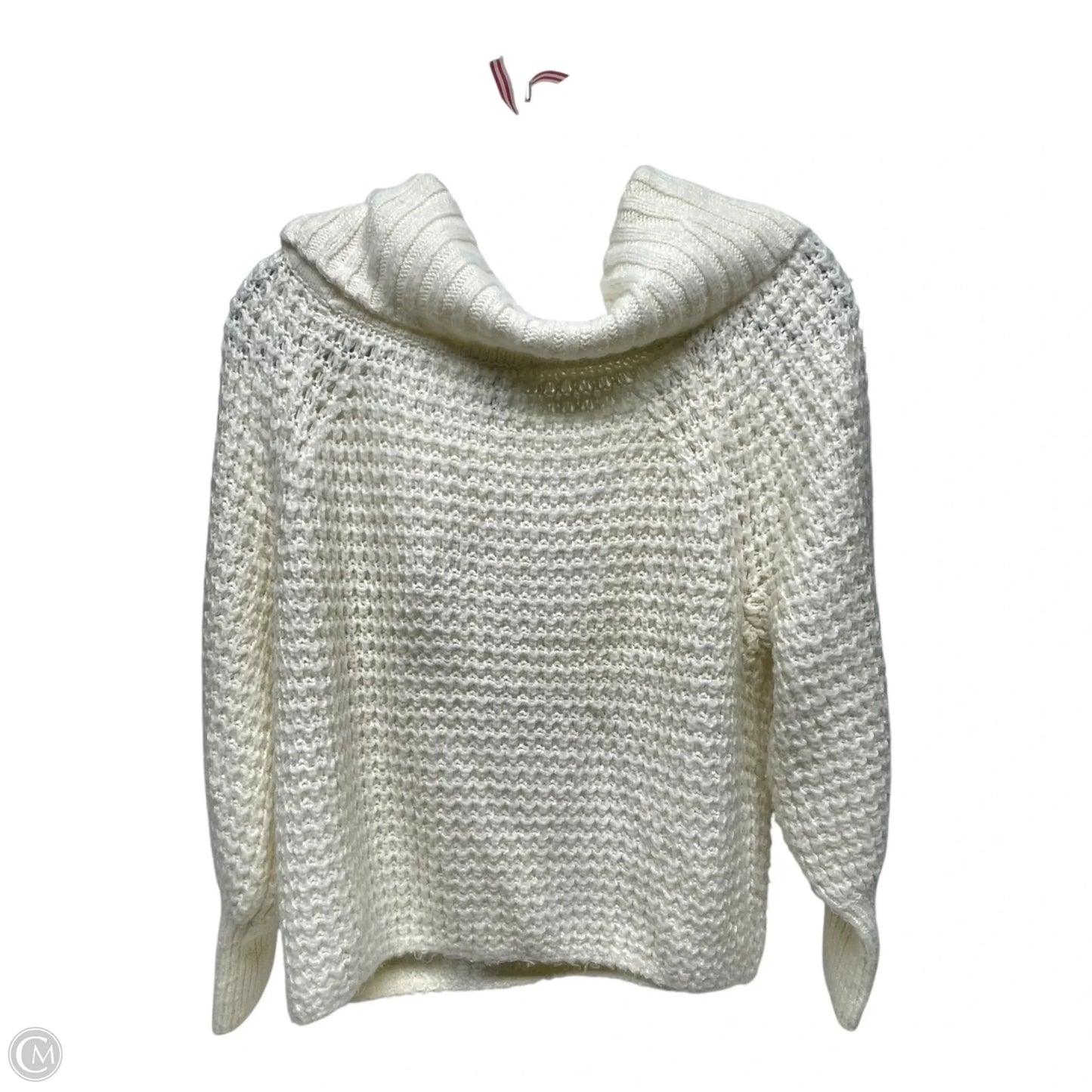 Sweater By Express In Cream, Size: M