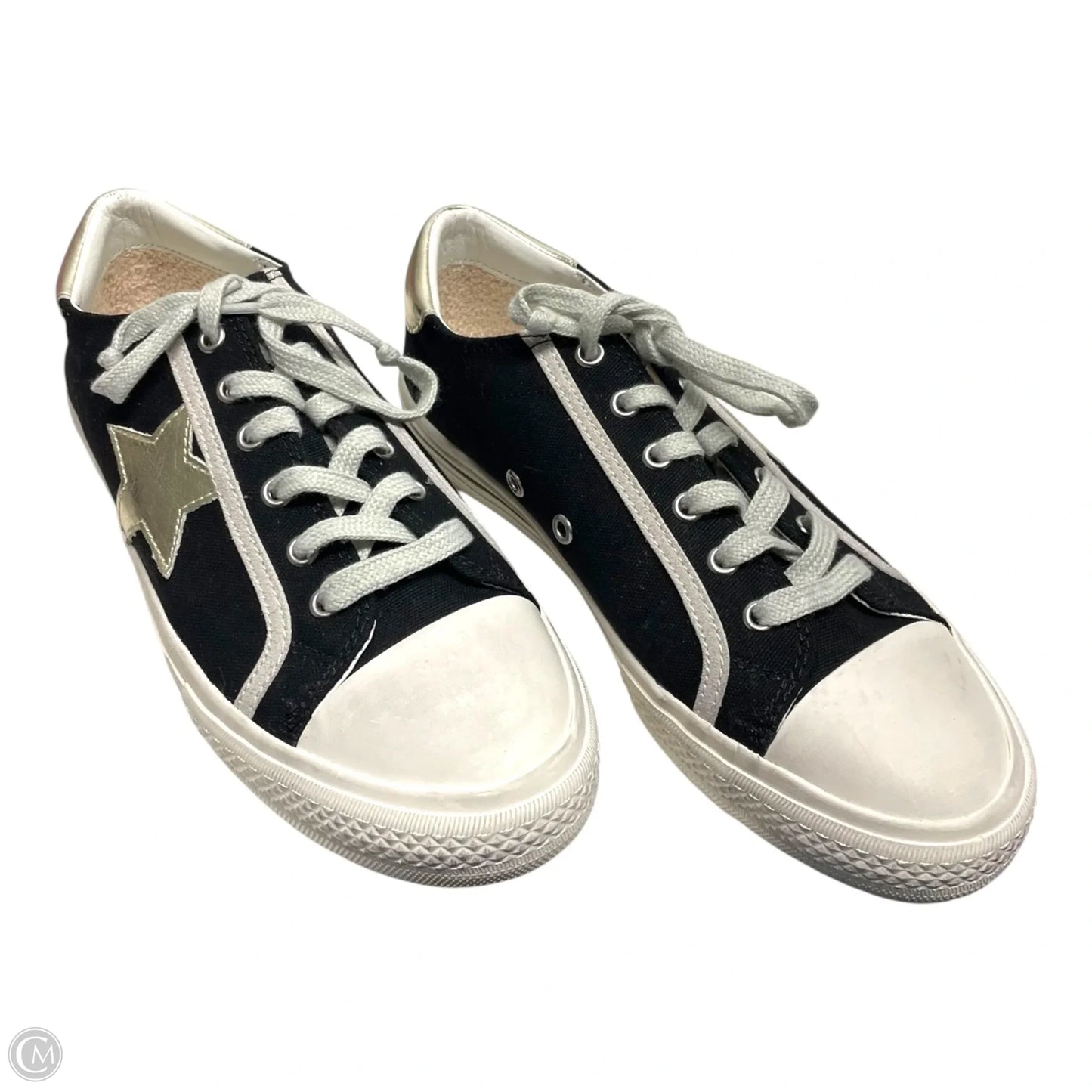 Shoes Sneakers By Vintage Havana In Black & White, Size: 8
