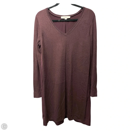 Dress Casual Short By Loft In Maroon, Size: M