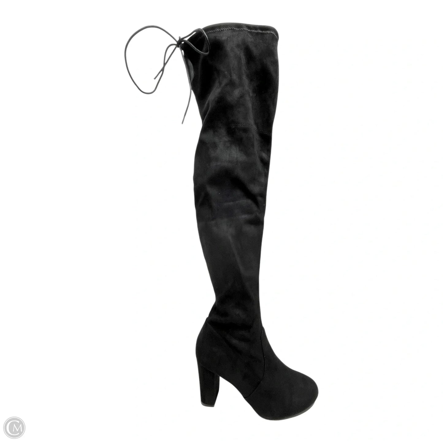 Boots Knee Heels By Chinese Laundry In Black, Size: 10