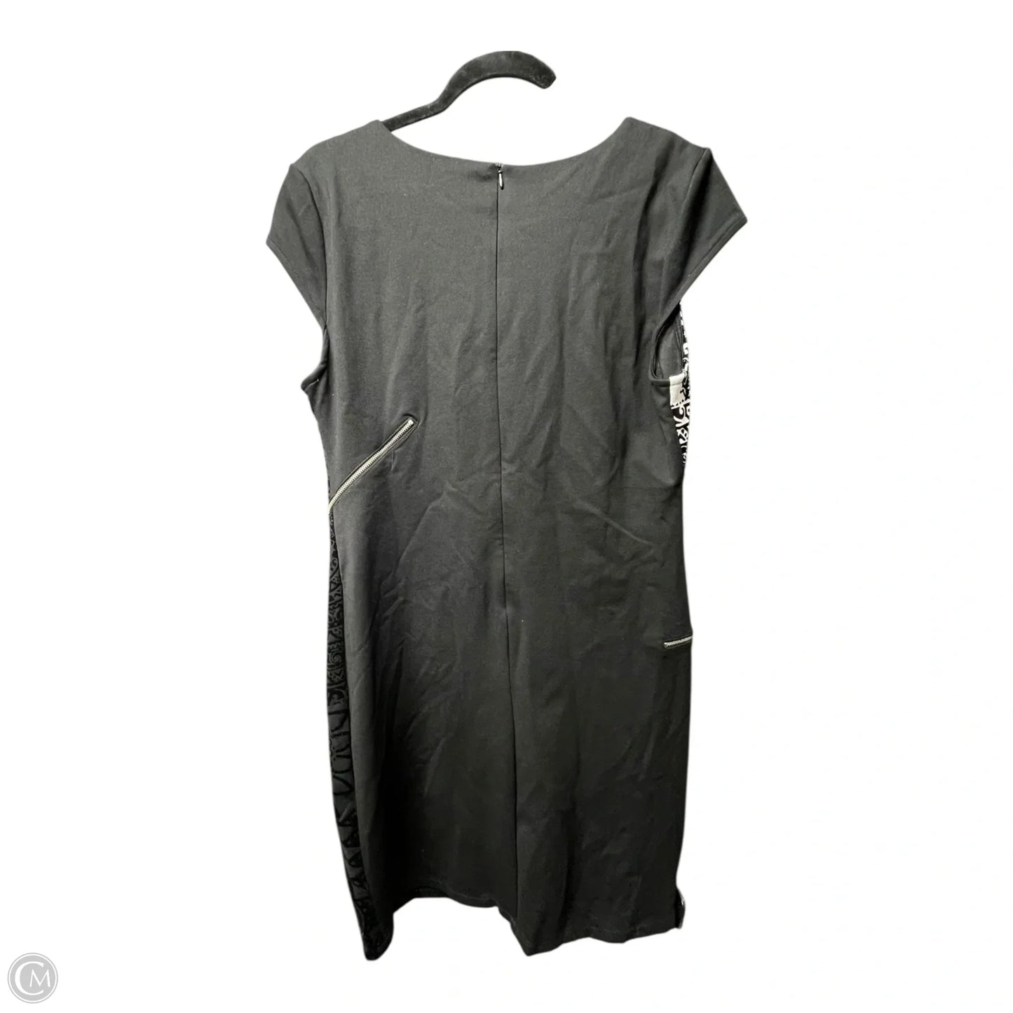 Dress Casual Short By Desigual In Black & White, Size: Xxl