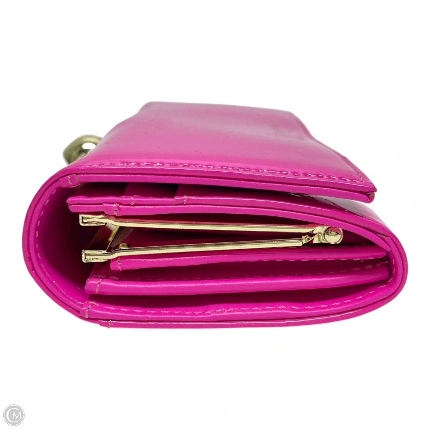 Clutch Leather By Ted Baker, Size: Medium