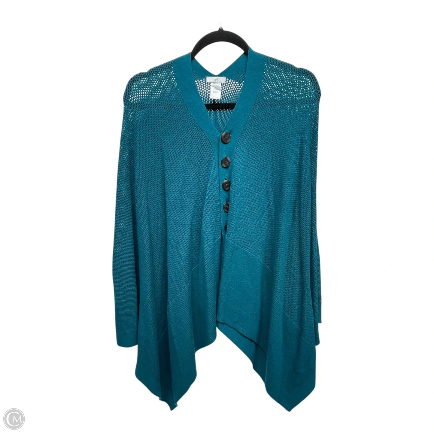 Cardigan By J. Jill In Blue, Size: L