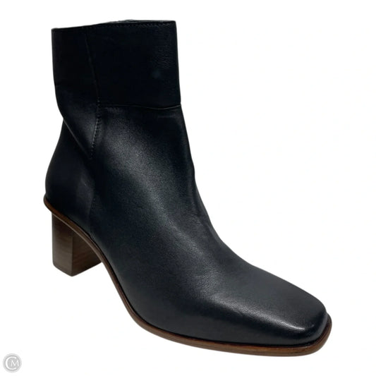 Boots Ankle Heels By PATINA In Black, Size: 9.5