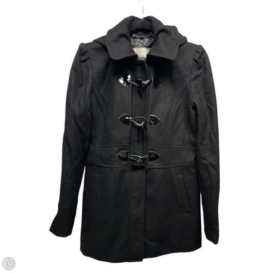 Coat Peacoat By Guess In Black, Size: M