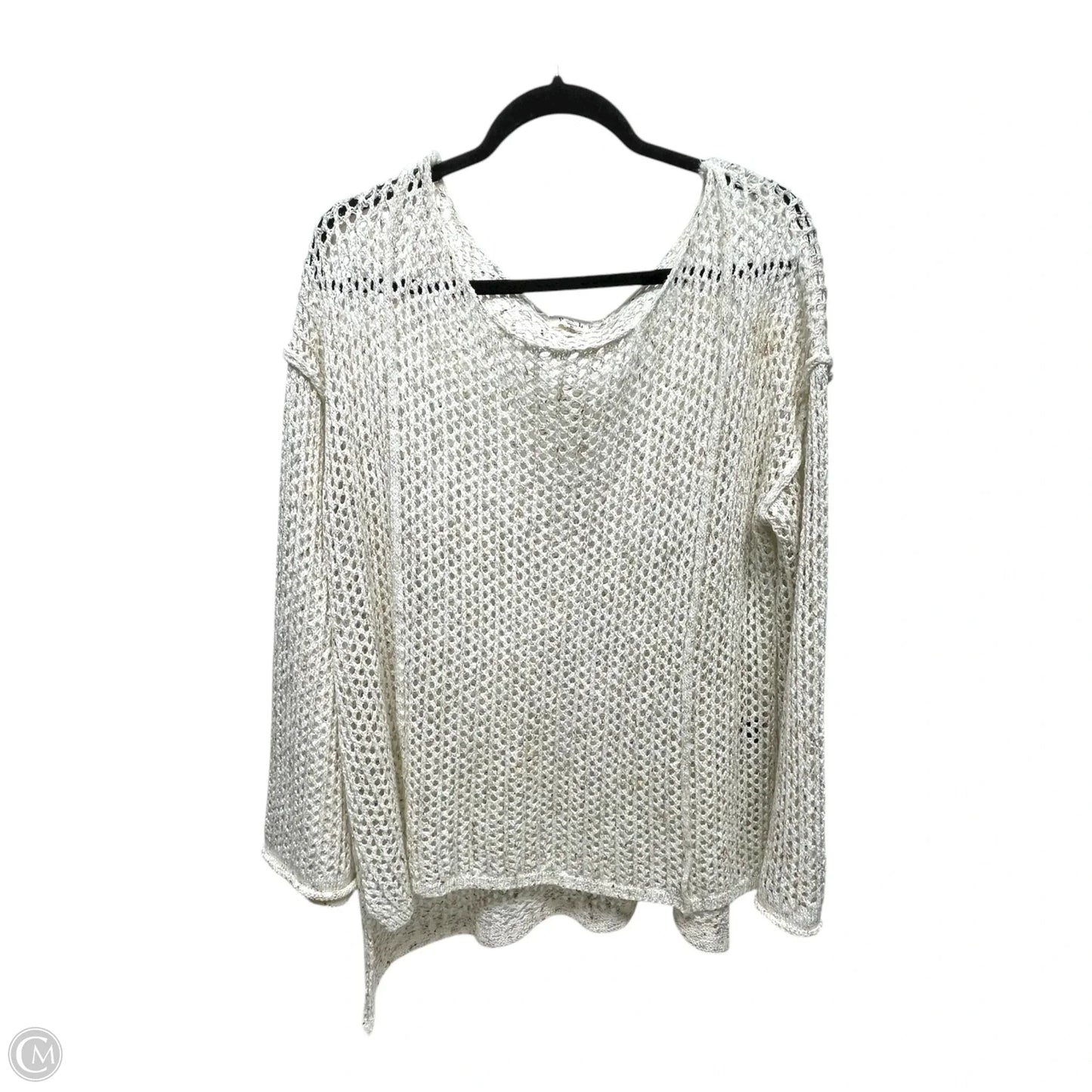 Sweater By Pol In Ivory, Size: L